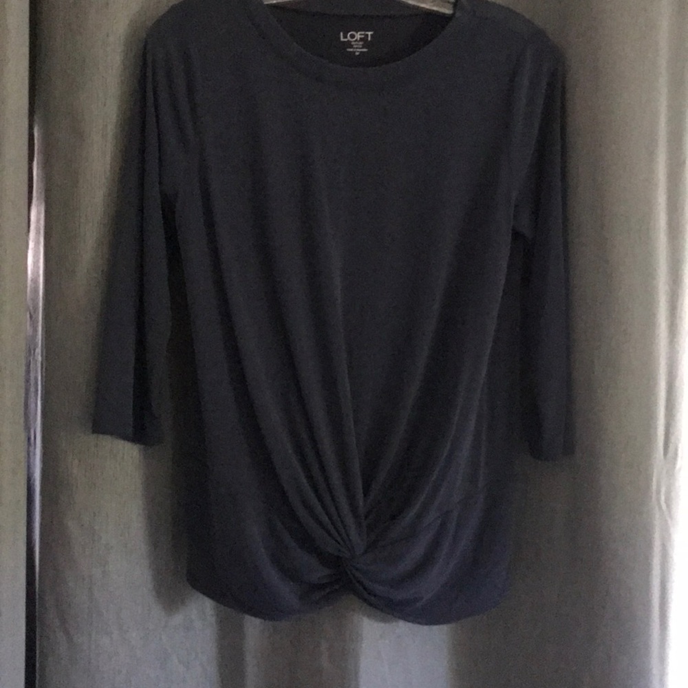 Slate blue top